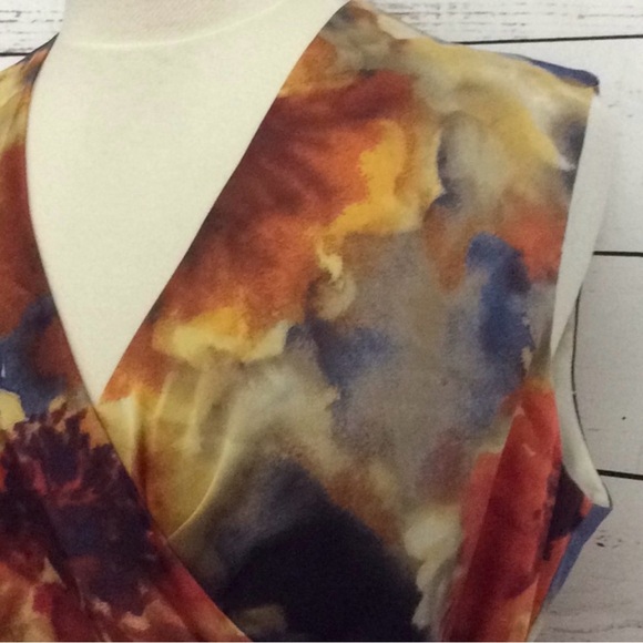 Ralph Lauren Multicolor sleeveless floral sheath dress - Picture 4 of 14